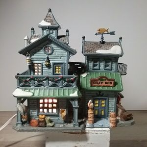Lemax Christmas Village Salty Bobs Retired